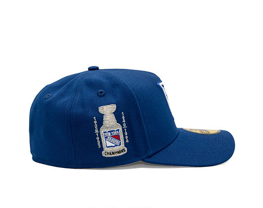 Kappe New Era - NHL "Anniversary Patch" 59FORTY A-Frame - NY Rangers - Team Color