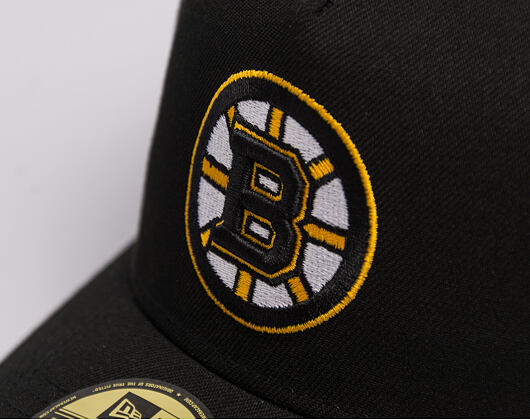 Kappe New Era - NHL "Anniversary Patch" 59FORTY A-Frame - Boston Bruins - Team Color