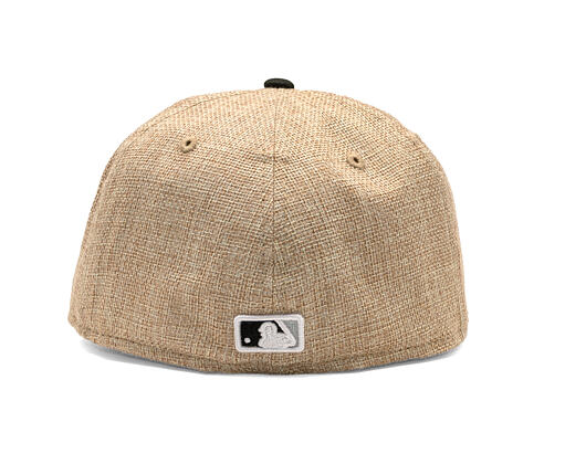 Kappe New Era - MLB "Summer Twine" 59FIFTY - Chicago White Sox - Team Color / Open Market Tan