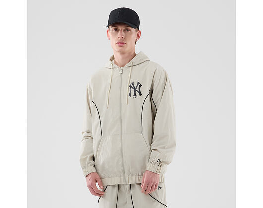 Jacke New Era - MLB Piping Track Jacket - NY Yankees - Stone