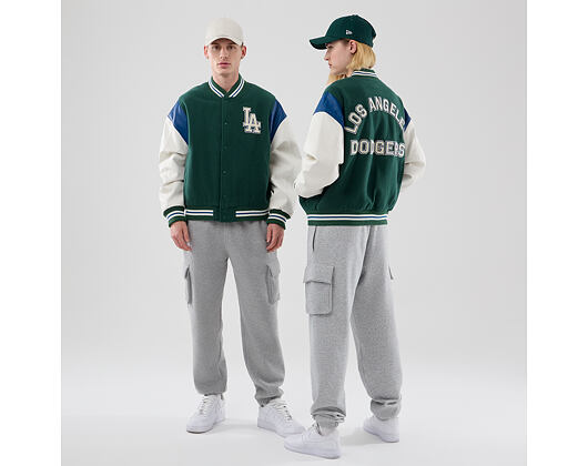 Jacke New Era - MLB Varsity Jacket - LA Dodgers - Cilantro Green