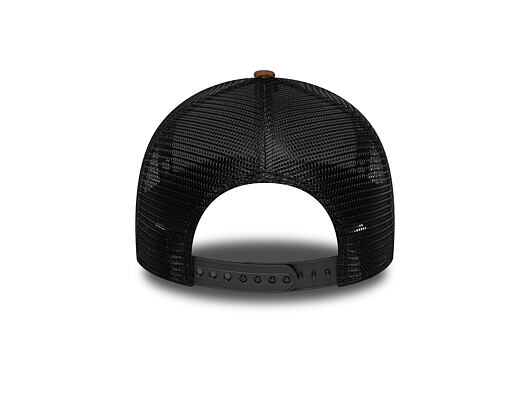 Kappe New Era - F1 Distressed Cord 9FORTY A-Frame Trucker - RED BULL F1 - Chestnut Brown