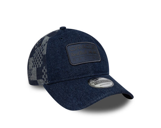 Kappe New Era - F1 Pattern Denim 9TWENTY - RED BULL F1 - Navy Blue