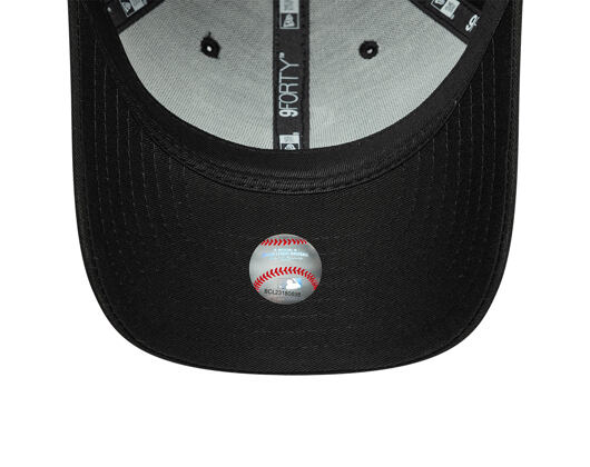 Kappe New Era - MLB Side Script 9FORTY M-CROWN - Chicago White Sox - Black