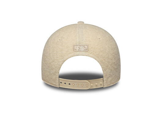 Damen Kappe New Era - MLB Winter Borg Teddy 9FORTY M-CROWN - LA Dodgers - Cream