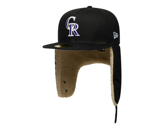 Kappe New Era - MLB World Series Cooperstown Dog-Ear 59FIFTY - Colorado Rockies - Black