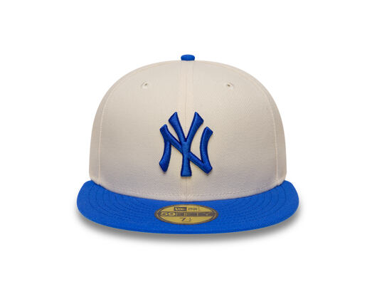 Kappe New Era - MLB Essential 59FIFTY - NY Yankees - Cream / Blue