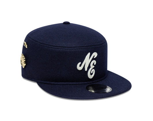 Kappe New Era - Branded IMAGE DROP Pin Pillbox Armycap - Navy