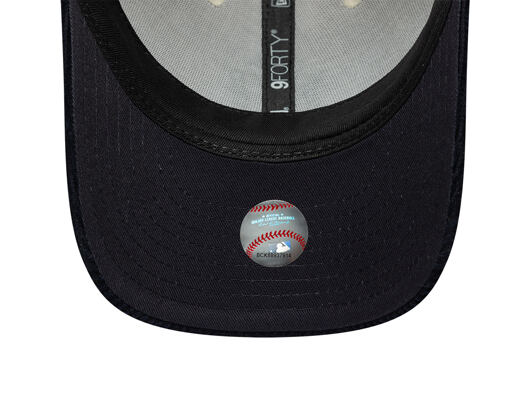Kappe New Era - MLB Cord 9FORTY M-CROWN - NY Yankees - Cream / Navy