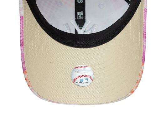 Kinder Kappe New Era - MLB Patchwork 9TWENTY - NY Yankees - Blush Pink / Fuchsia