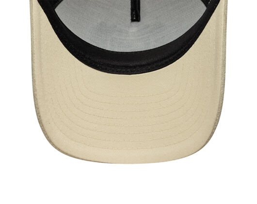Damen Kappe New Era - Branded Velour 9FORTY M-CROWN A-Frame Trucker - Cream