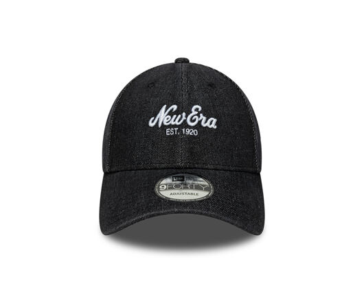 Kappe New Era - Branded Denim 9FORTY - Black