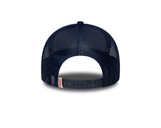 Damen Kappe New Era - Branded Velour 9FORTY M-CROWN A-Frame Trucker - Navy