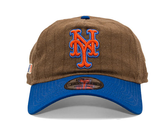 Kappe New Era × Three Looms - Chestnut Pinstripe 9TWENTY A-Frame - NY Mets