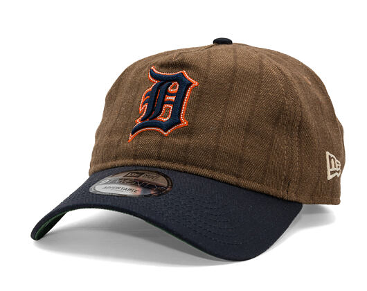 Kappe New Era × Three Looms - Chestnut Pinstripe 9TWENTY A-Frame - Detroit Tigers
