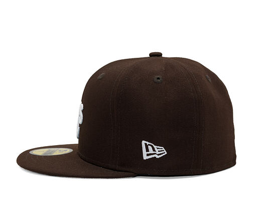 Kappe New Era - MLB Seasonal 59FIFTY - Oakland Athletics - Burnt Wood - Brown