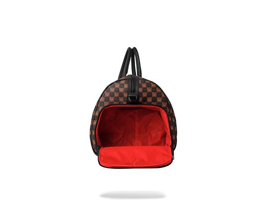 Tasche Sprayground - Sharks In Paris Wtf Bubble Brown Check Duffle
