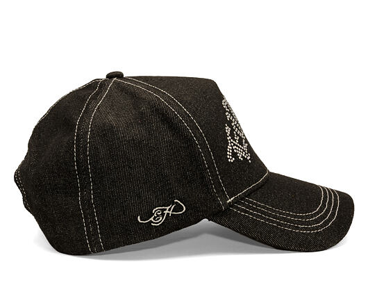 Kappe Ed Hardy - Diamante Gothic 5 Panel Trucker Cap