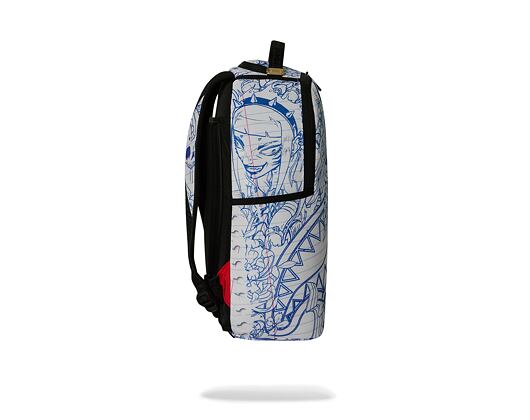 Rucksack Sprayground - Blue Ink Doodle Backpack
