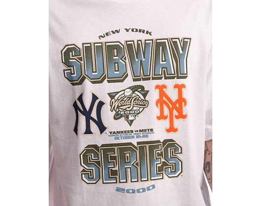 T-Shirt New Era - MLB Subway Series Oversized Tee - MLB - White
