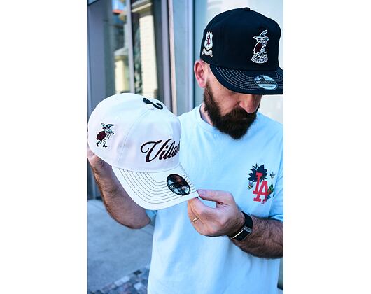 Kappe New Era - Villans Dadcap 9TWENTY A-Frame - ASTON VILLA FC - Ivory