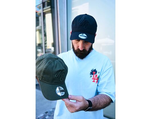 Kappe New Era - Branded Embossed 9TWENTY A-Frame - New Olive