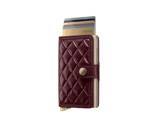 Geldbörse Secrid - Miniwallet Emboss Diamond Premium - Bordeaux