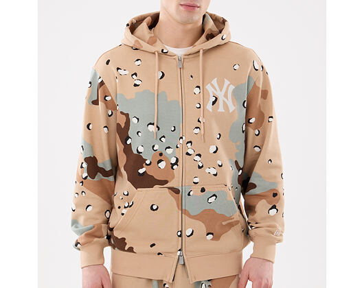Pullover New Era - MLB 2Way Hoody - NY Yankees - Camo