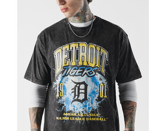 T-Shirt New Era - MLB Lifestyle Graphic Tee - Detroit Tigers - Black
