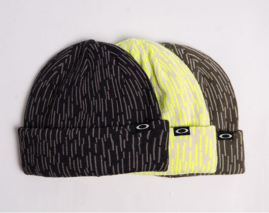 Mütze Oakley - Fleece-Lined Graphic Beanie​ - Rain Camo Yellow