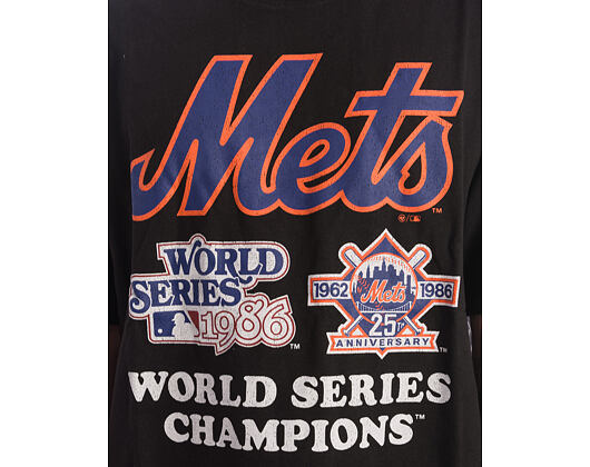 T-Shirt '47 Brand - MLB 86 Mets Foundation Tee - NY Mets - Black