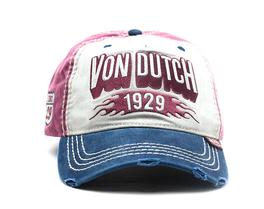 Kappe Von Dutch - Baseball - Embroidery - Red / Navy