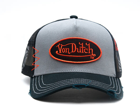 Kappe Von Dutch - Trucker - Patch - Navy / Grey