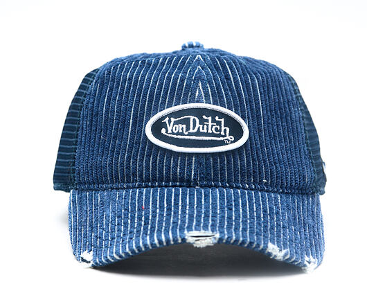 Kappe Von Dutch - Baseball - Striped Corduroy Patch - Navy