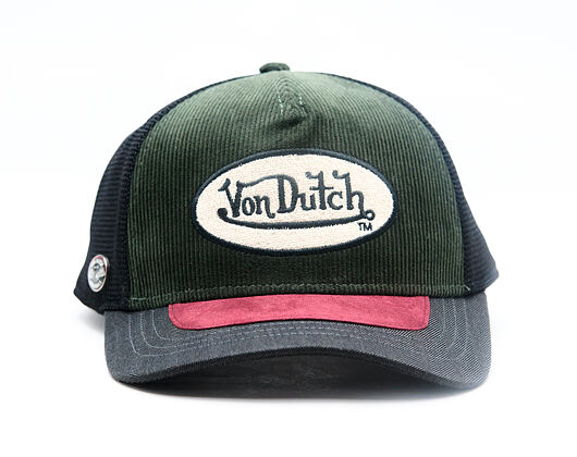 Kappe Von Dutch - Trucker - Bi-Material Visor Patch - Green
