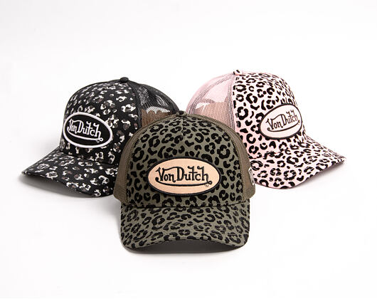 Damen Kappe Von Dutch - Baseball - Velvet Print Embroidery - Camo