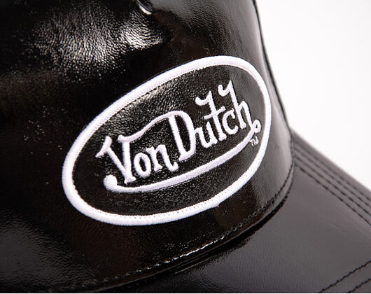 Damen Kappe Von Dutch - Baseball - Vinyl Patch - Black