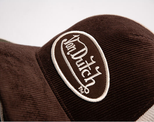 Kappe Von Dutch - Baseball - Corduroy Patch Premium - Brown