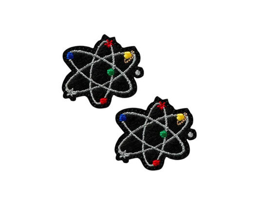 Bügelbild Monoquick - Atomium (2 ks) 2,6 x 2,9 cm