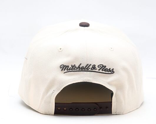 Kappe Mitchell & Ness - NBA Brown And Cream Pro Snapback Hwc - Philadelphia 76ers - Cream