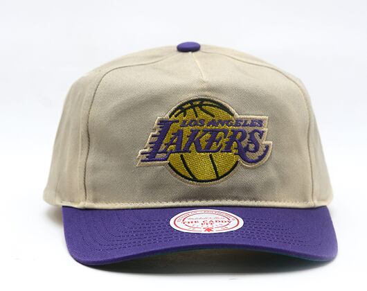 Kappe Mitchell & Ness - NBA Retro Roots Deadstock - Los Angeles Lakers - Cream