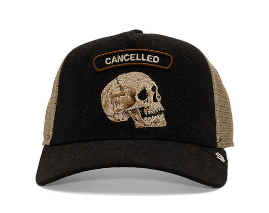 Kappe Goorin - Cancelled Denim Rocker - Skull - Black Denim