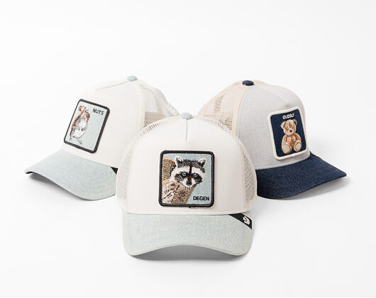 Kappe Goorin - Denim Degen - Raccoon - Light Denim