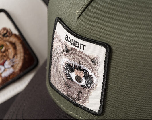 Kappe Goorin - Bandit Trucker - Raccoon - Palm