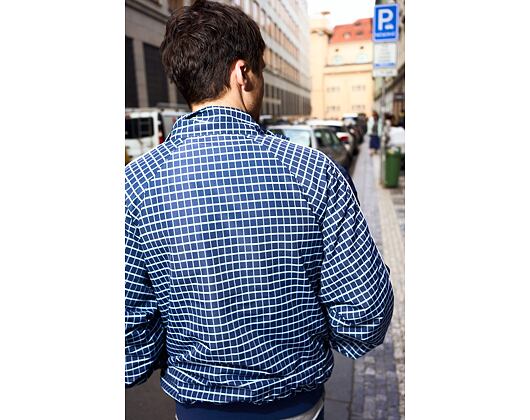 Jacke Karl Kani - Signature Check Sidestripe Trackjacket - Blue