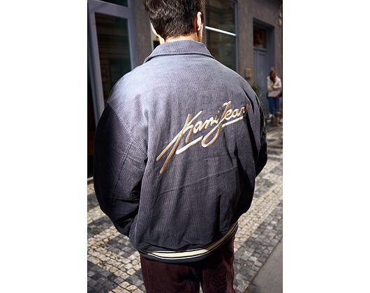 Jacke Karl Kani - Kani Jeans Corduroy Oversized College Jacket - Grey