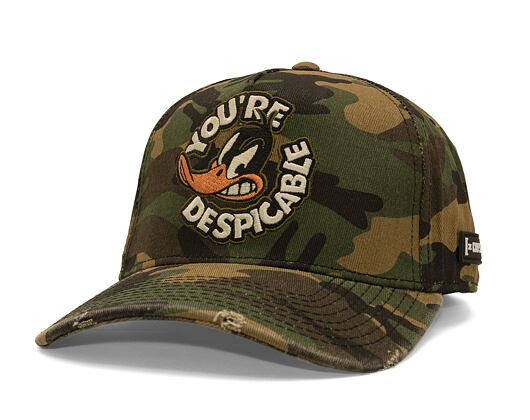 Kappe Capslab - Looney Tunes A-Frame - Daffy Duck You're Despicable Distressed - Camo