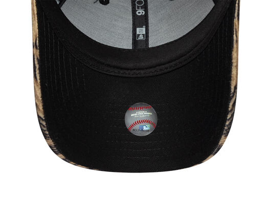 Damen Kappe New Era - MLB Ocelot Print 9FORTY - NY Yankees - Black / Brown