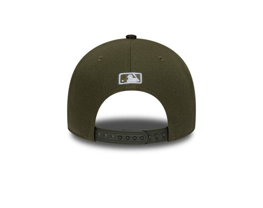 Kappe New Era - MLB Cord Visor 9FORTY M-CROWN - LA Dodgers - New Olive