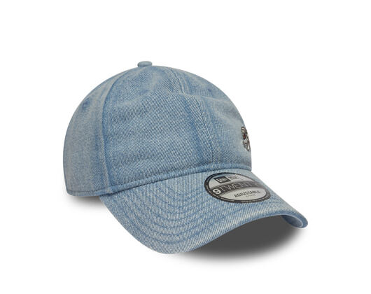 Kappe New Era - MLB Washed Denim Pin 9TWENTY - NY Yankees - Pastel Blue